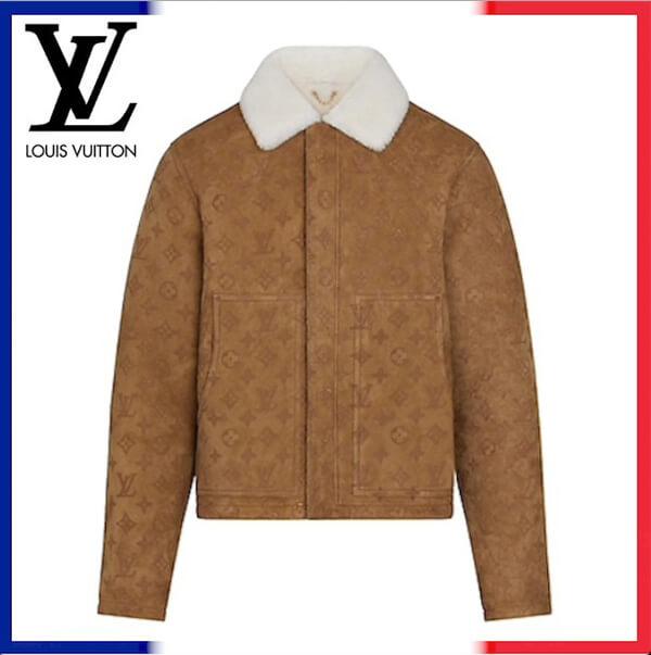 ◆新作20AW◆【LouisVuitton】エンボスモノグラムジャケット001